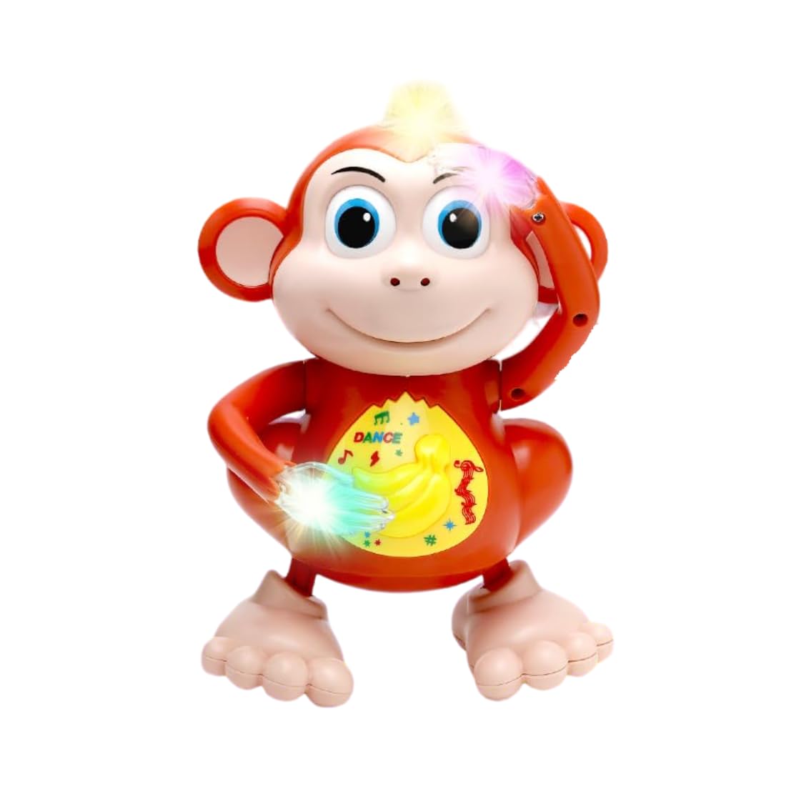 Monkey Toy with Musical Features Hand-Flapping and Left-Right